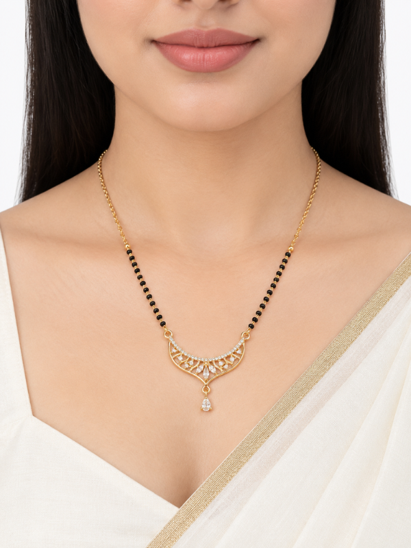 Mitva 18K Gold Plated Mangalsutra