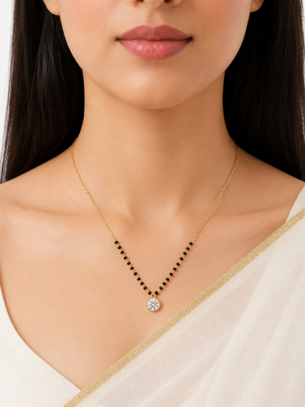 Avni 18K Gold Plated Mangalsutra