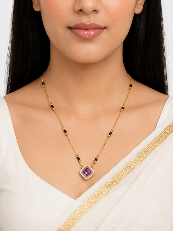 Neha 18K Gold Plated  Mangalsutra