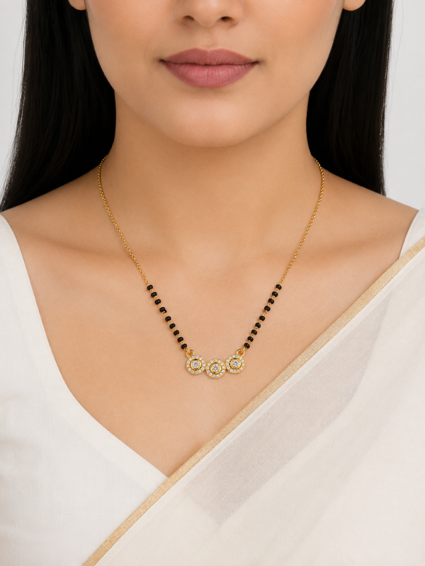 Ishani 18K Gold Plated Mangalsutra