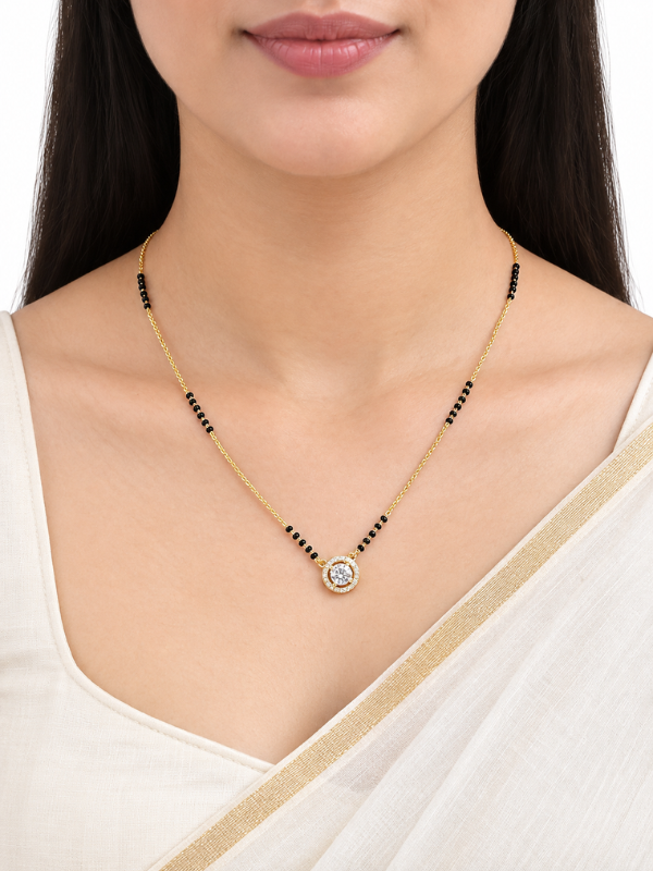 Simran 18K Gold Plated Mangalsutra