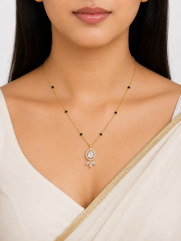 Saisha 18K Gold Plated Mangalsutra