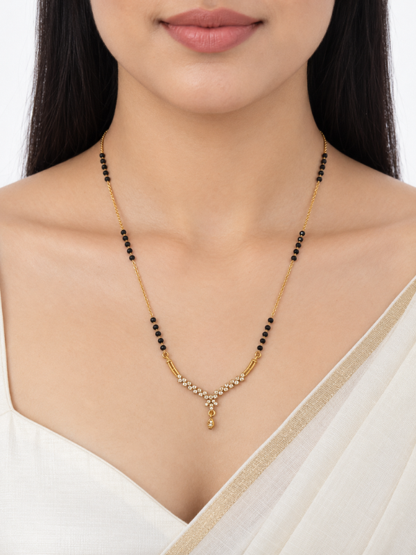 Himanshi 18K Gold Plated Mangalsutra