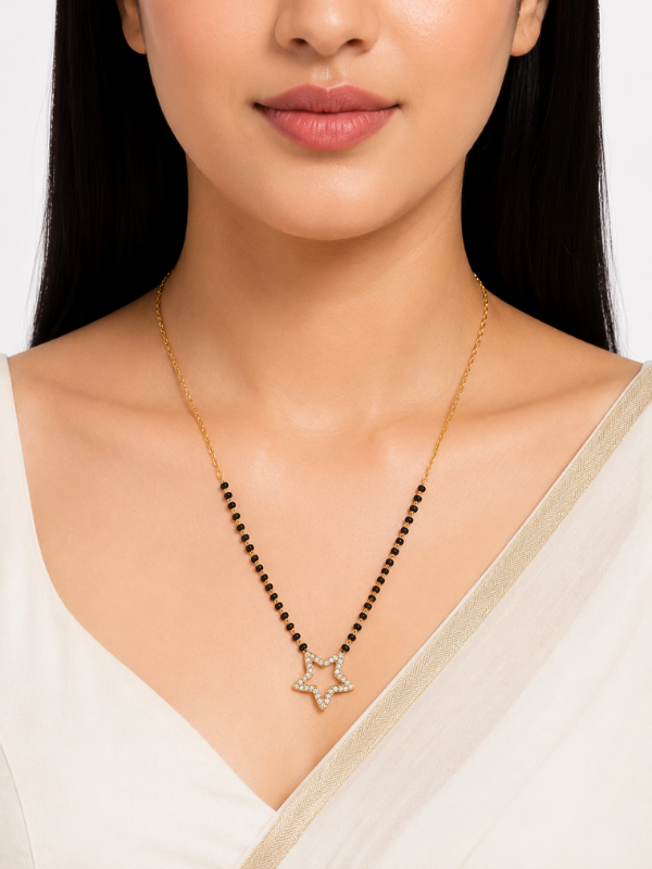 Shanaya 18K Gold Plated Mangalsutra
