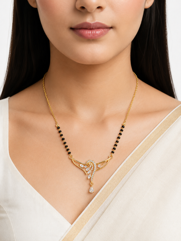 Nikita 18K Gold Plated Mangalsutra