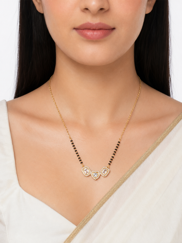 Iha 18K Gold Plated Mangalsutra