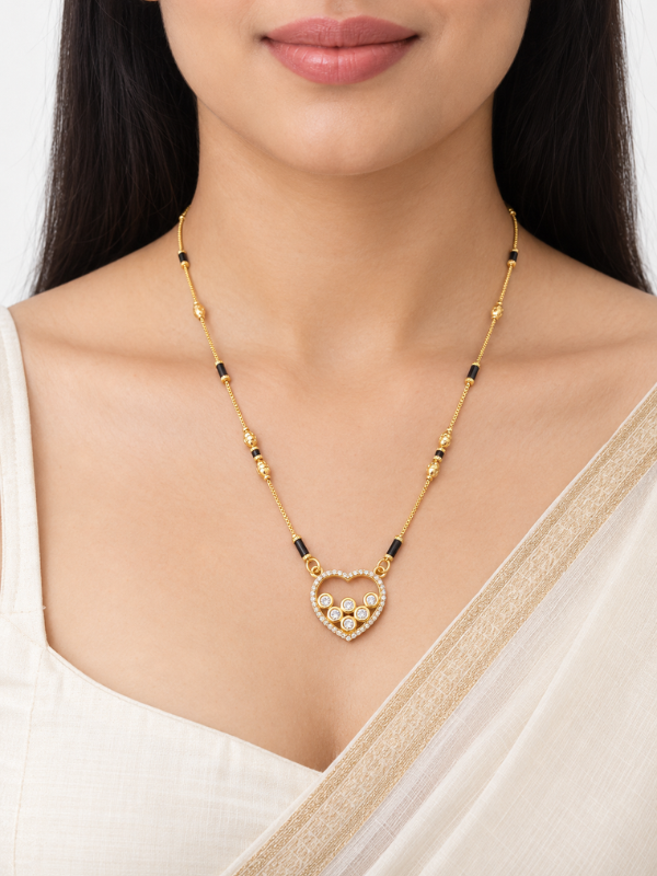 Falak 18K Gold Plated Mangalsutra