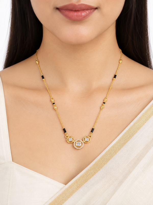 Devisha 18K Gold Plated Mangalsutra
