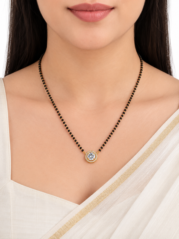 Aakansha 18K Gold Plated Mangalsutra