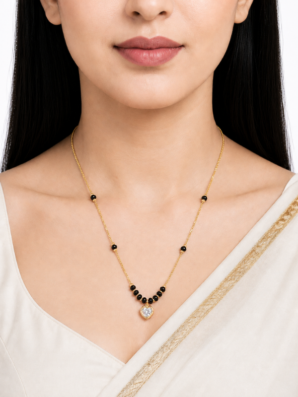 Tanaya 18K Gold Plated Mangalsutra
