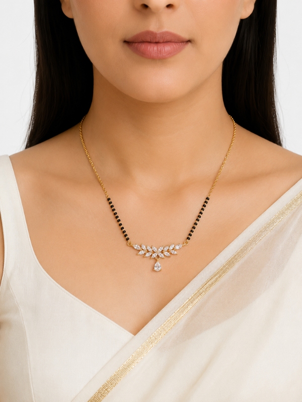 Poorvi 18K Gold Plated Mangalsutra