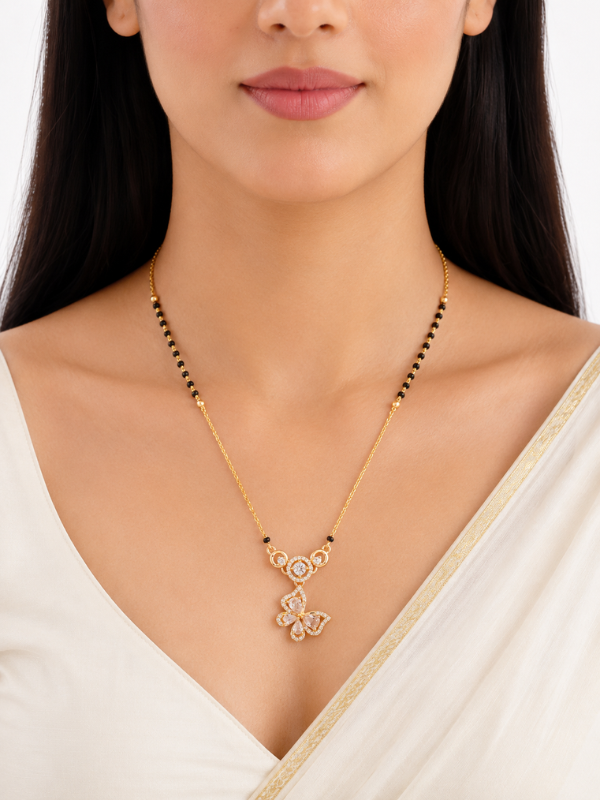 Suchi  Rose Gold Mangalsutra
