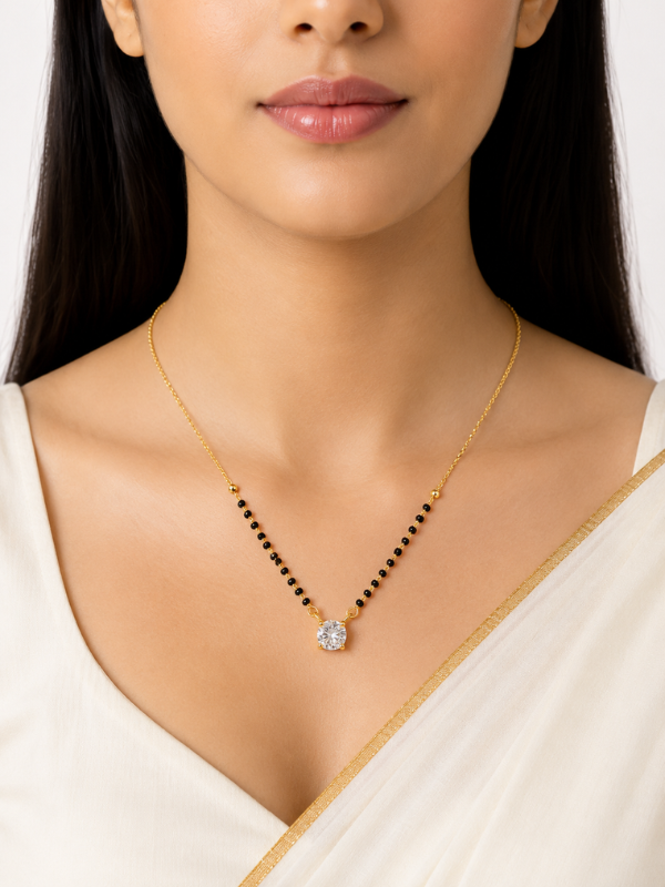 Amisha 18K Gold Plated Mangalsutra