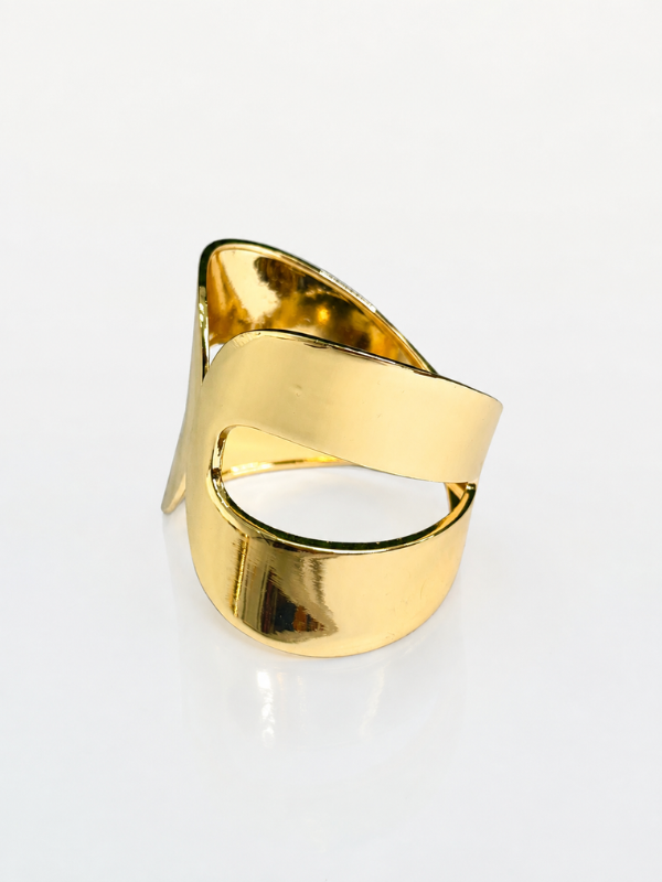Monarch Cuff 18K Gold Plated Bangle