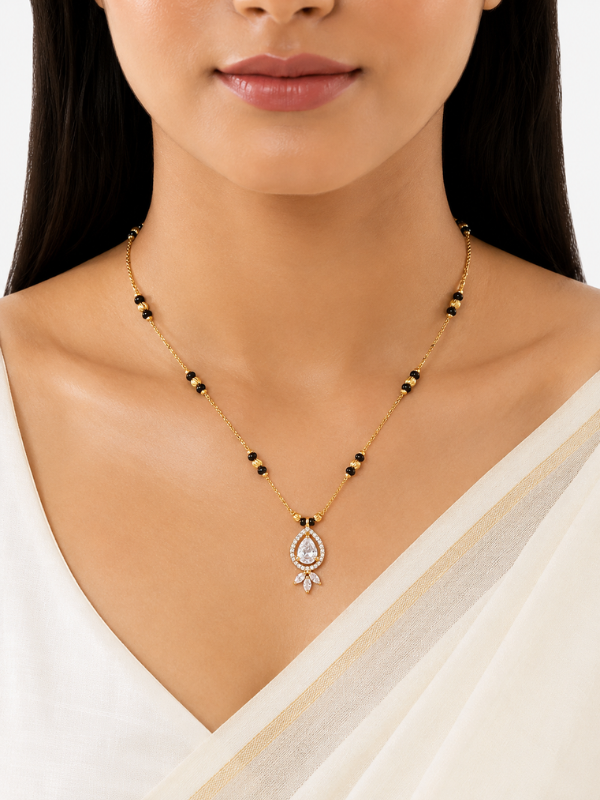 Mahieka 18K Gold Plated Mangalsutra