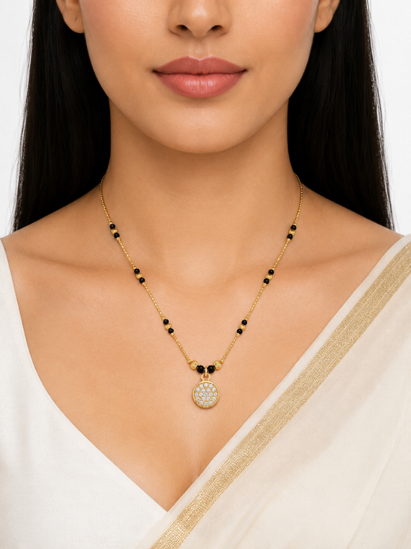 Jiya 18K Gold Plated  Mangalsutra