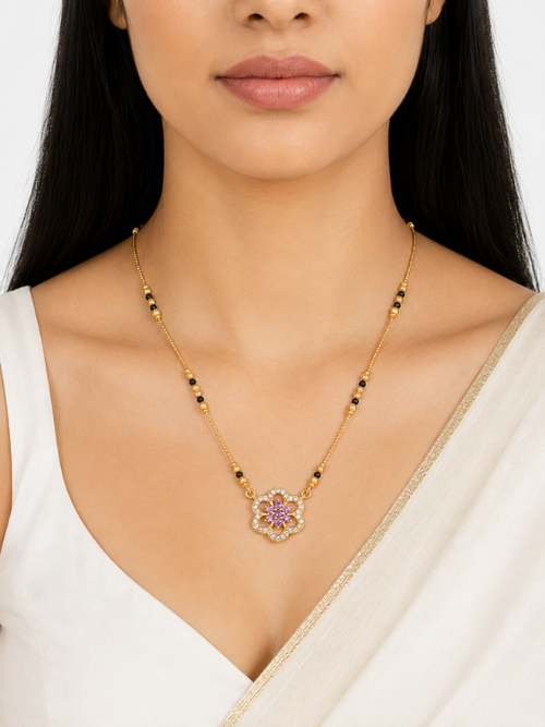 Aamya 18K Gold Plated Mangalsutra