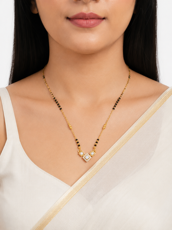 Diksha 18K Gold Plated  Mangalsutra