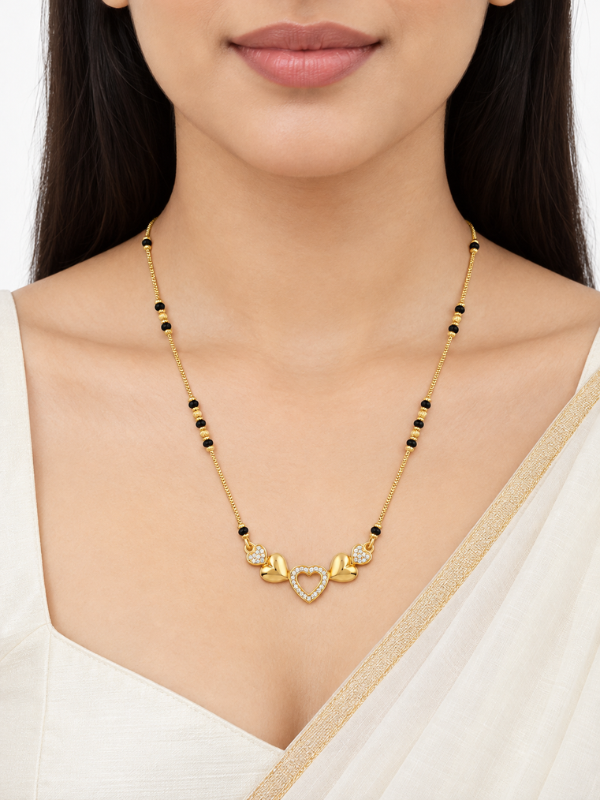 Saanvi 18K Gold Plated Mangalsutra