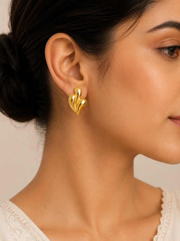Flourish 18K Gold Plated Earrings
