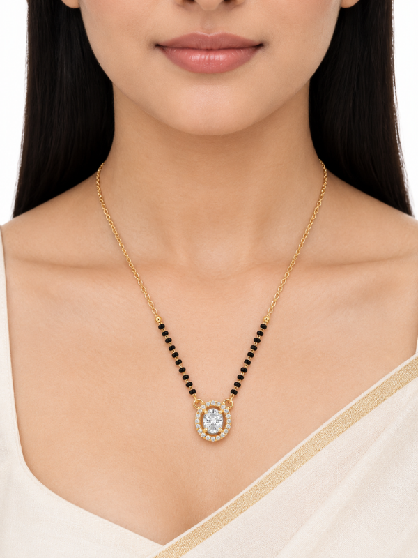 Aakshi 18K Gold Plated Mangalsutra