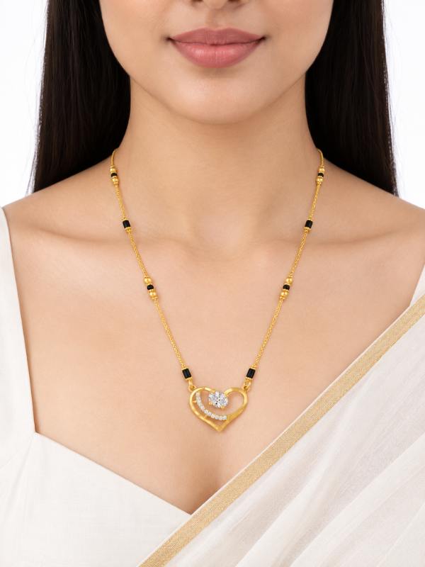 Ruchita 18K Gold Plated Mangalsutra