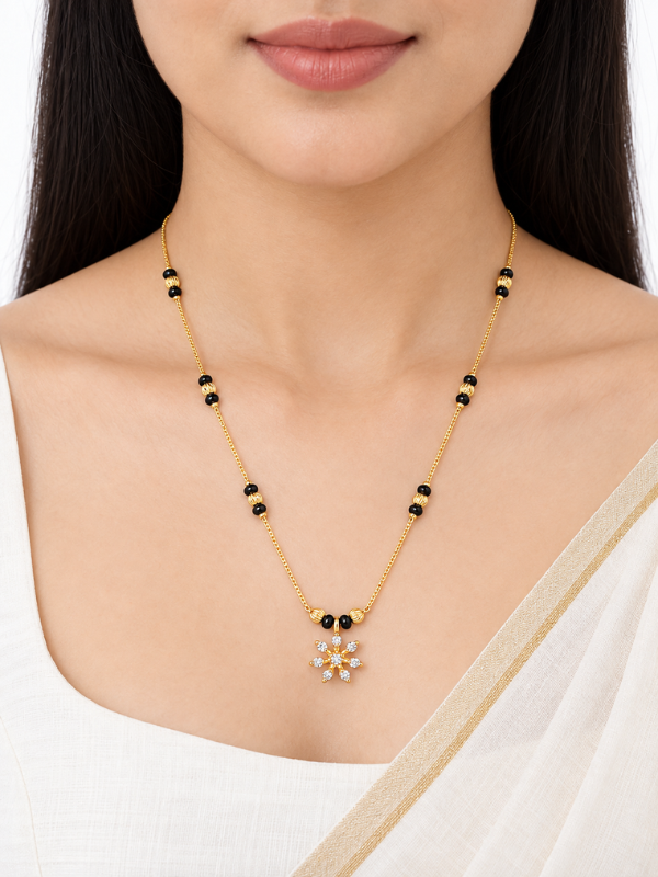 Hetasvi 18K Gold Plated Mangalsutra