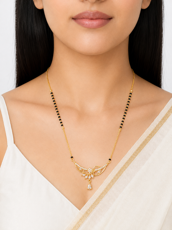 Siya 18K Gold Plated Mangalsutra