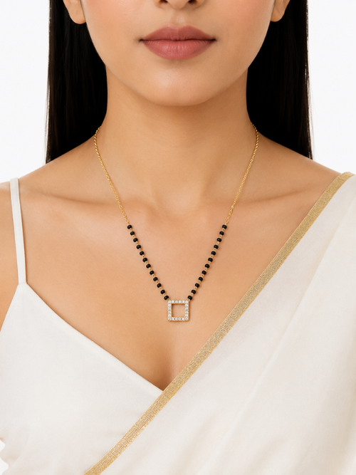 Aarohi 18K Gold Plated Mangalsutra