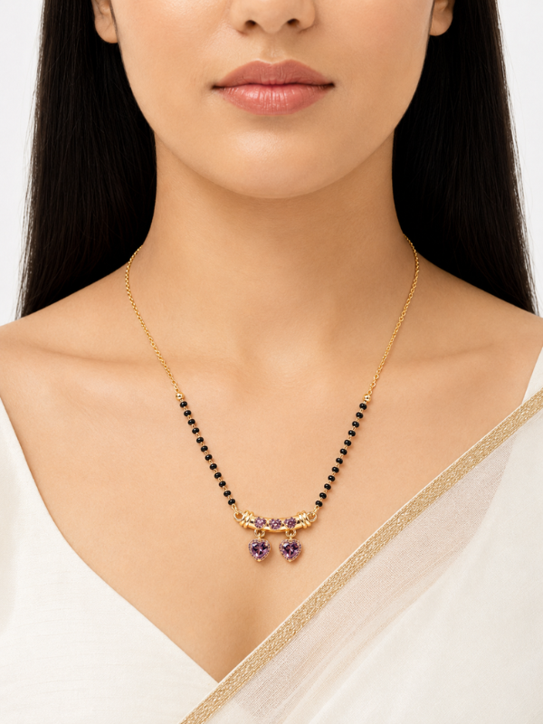 Aesha 18K Gold Plated Mangalsutra