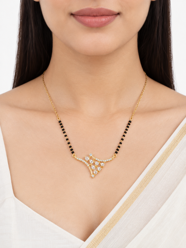 Divya 18K Gold Plated Mangalsutra