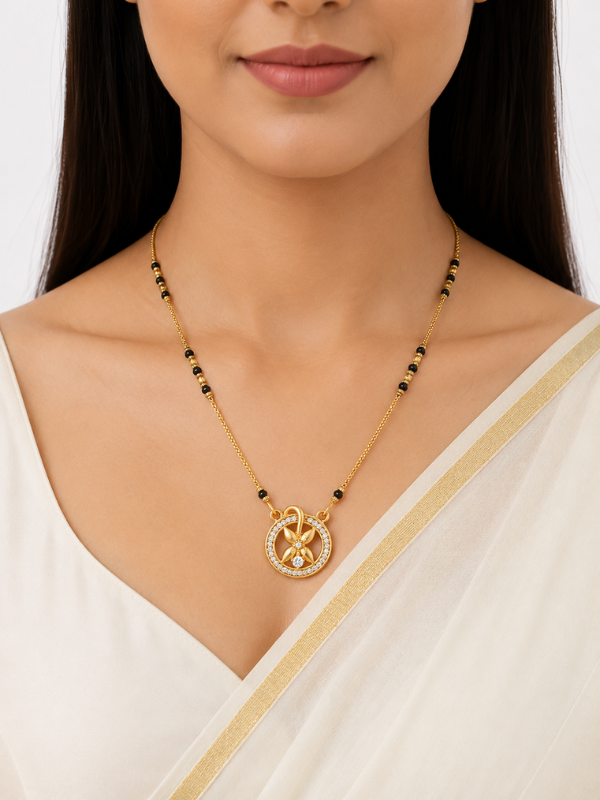Anushaa 18K Gold Plated Mangalsutra