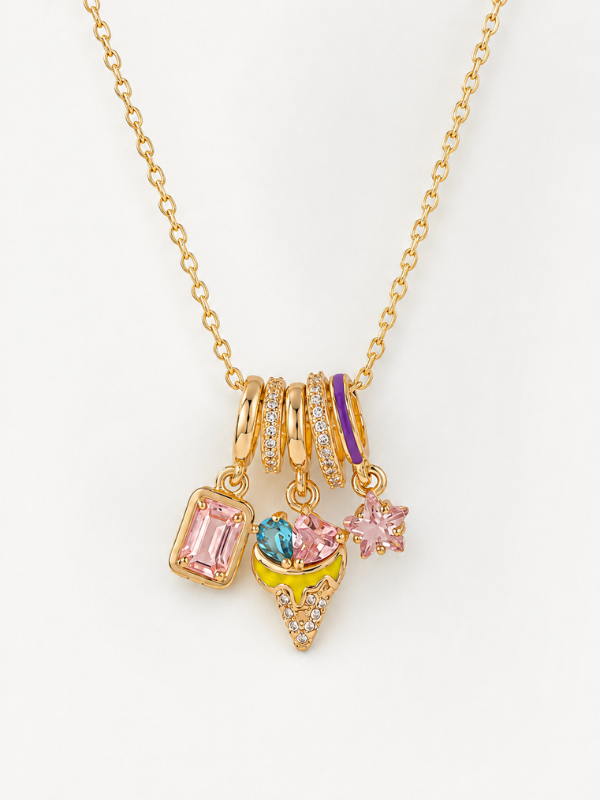 Prismelle Garden 18K Gold Plated Necklace