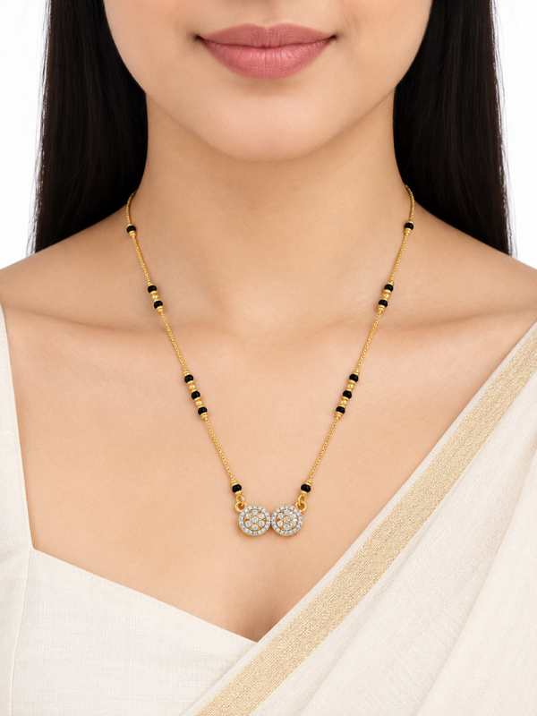 Shreya 18K Gold Plated Mangalsutra