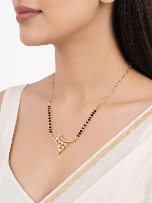 Divya 18K Gold Plated Mangalsutra