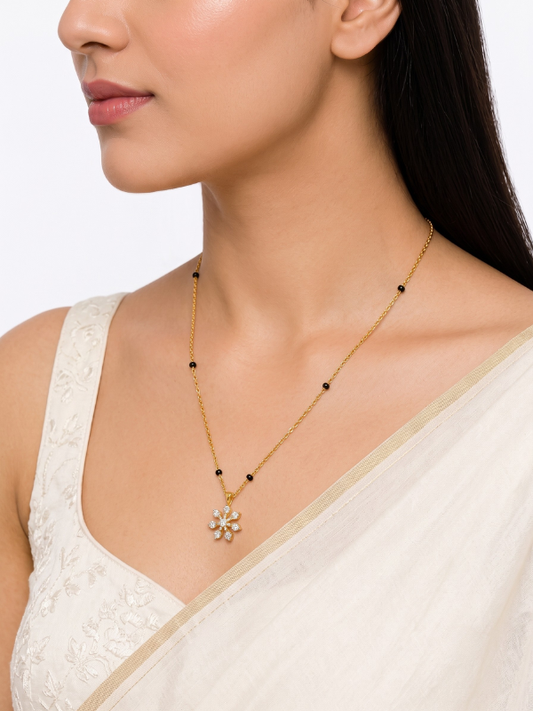 Griva 18K Gold Plated Mangalsutra