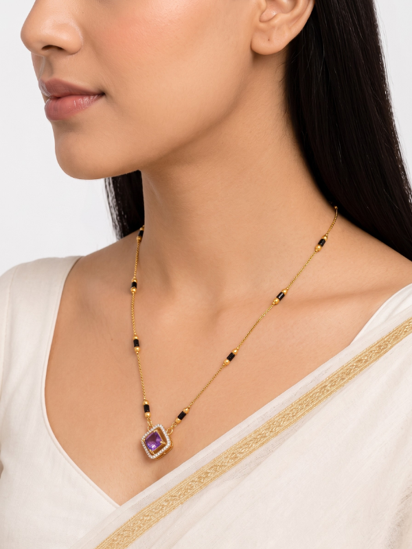 Neha 18K Gold Plated  Mangalsutra