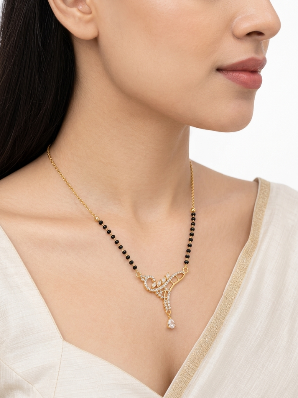 Sneha 18K Gold Plated Mangalsutra