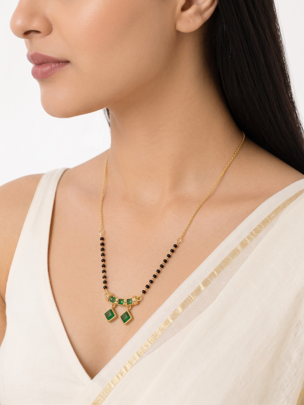 Siddhi 18K Gold Plated Mangalsutra