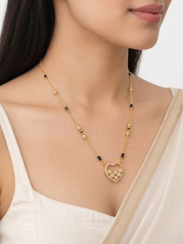 Falak 18K Gold Plated Mangalsutra