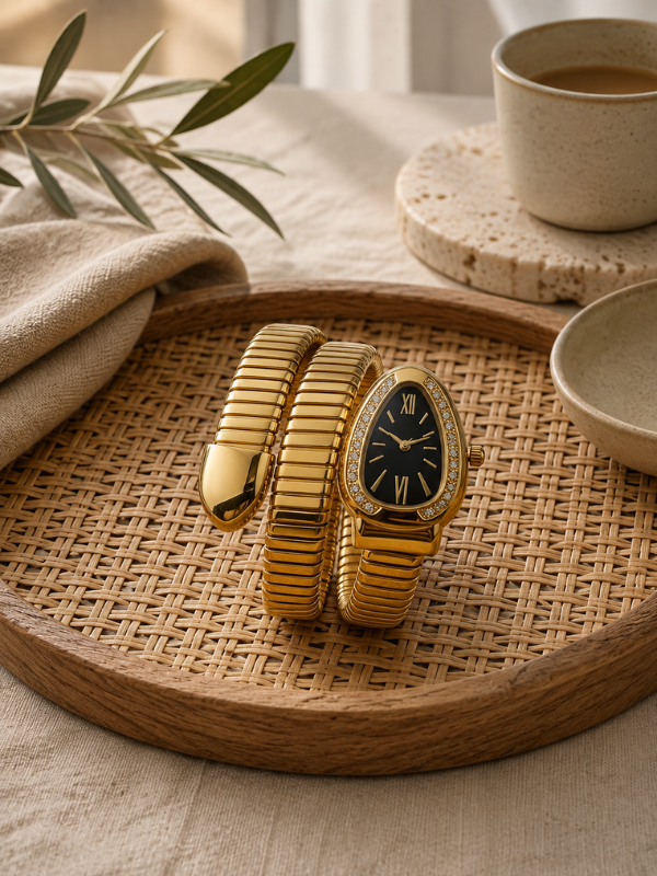 Serpentina Gold Watch