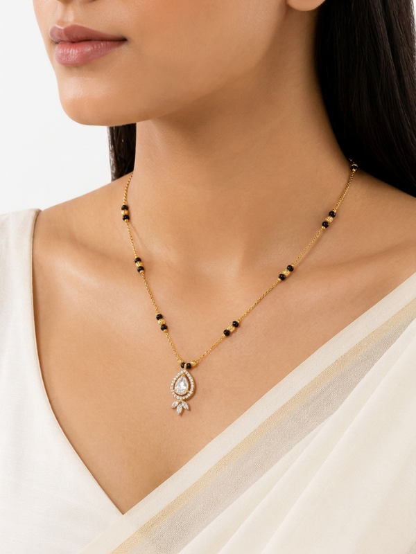 Mahieka 18K Gold Plated Mangalsutra