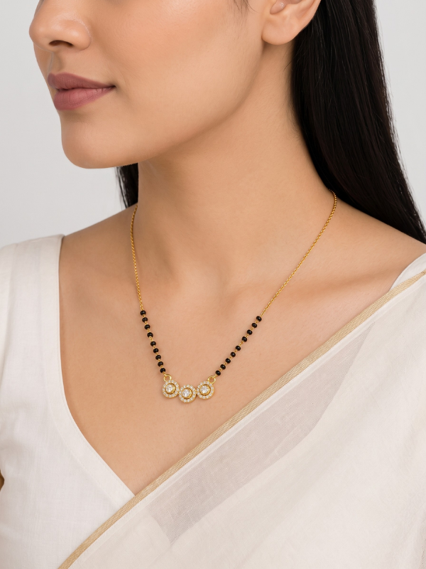 Ishani 18K Gold Plated Mangalsutra