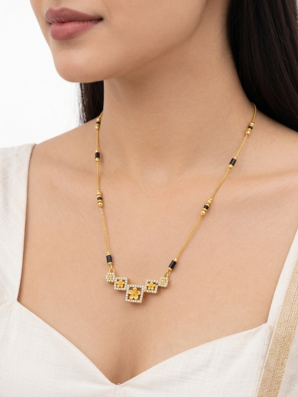 Sana 18K Gold Plated Mangalsutra