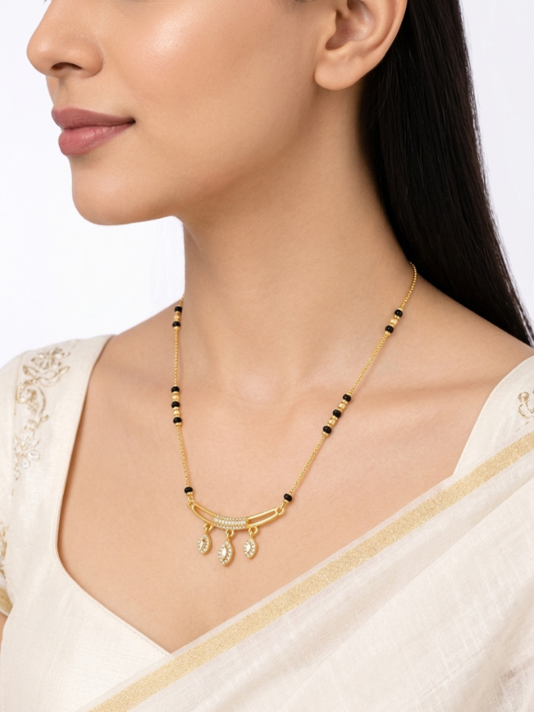 Anushka 18K Gold Plated Mangalsutra