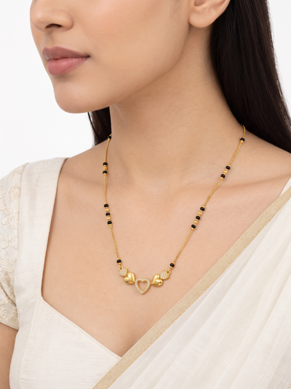 Saanvi 18K Gold Plated Mangalsutra