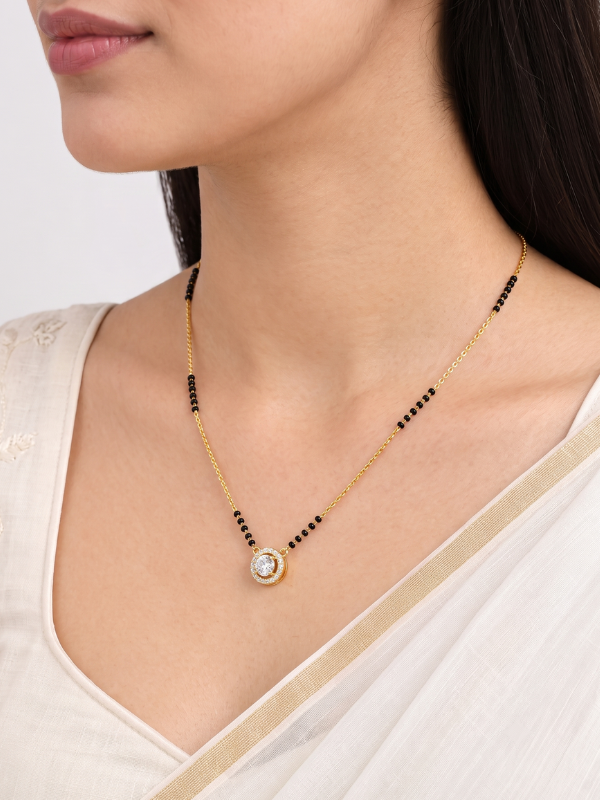Simran 18K Gold Plated Mangalsutra