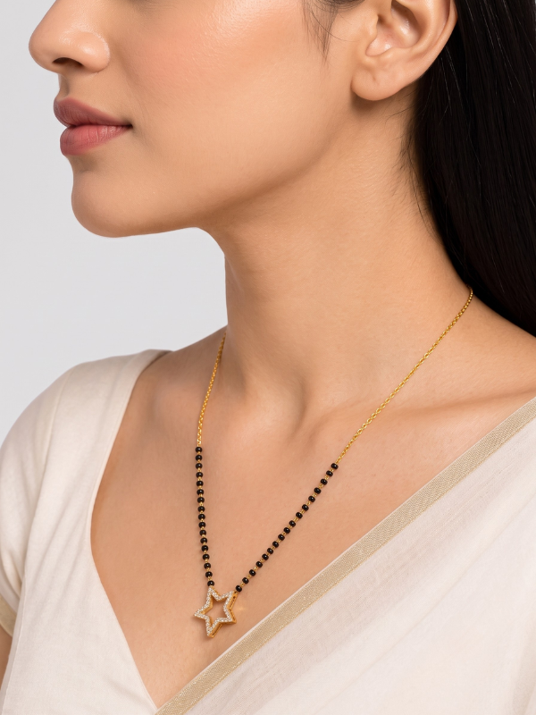Shanaya 18K Gold Plated Mangalsutra
