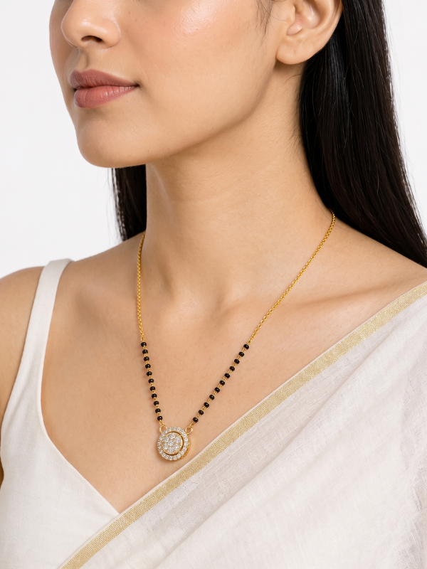 Dhriti 18K Gold Plated Mangalsutra