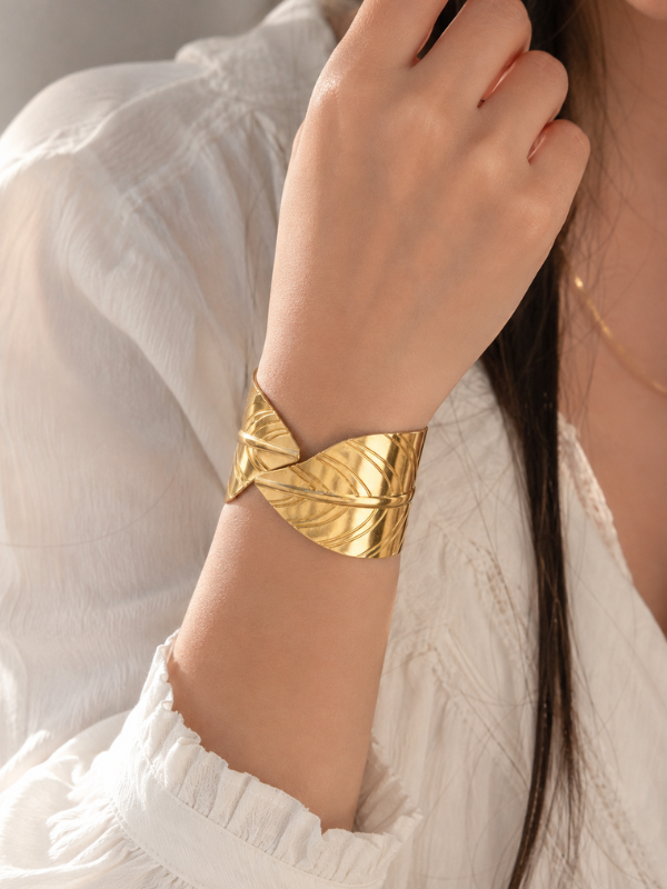 Golden Canopy 18K Gold Plated Bangle